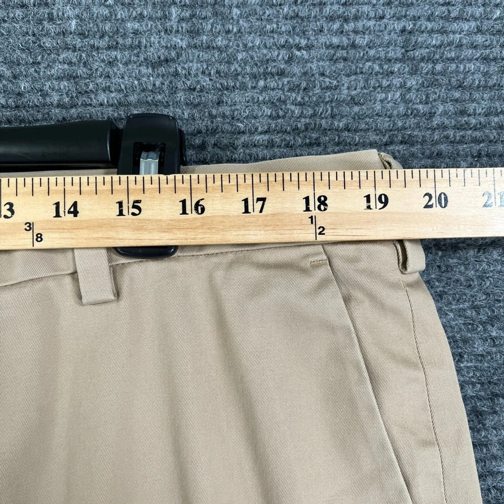 Brooks Brothers Advantage Chino Pants Mens 38x30 Stretch Clark Fit Khaki Office